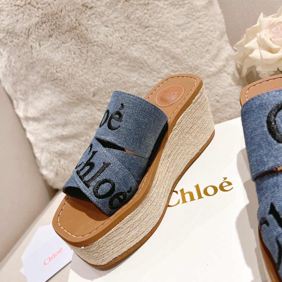 Chloe Woody Wedge Espadrille - FashionPlug