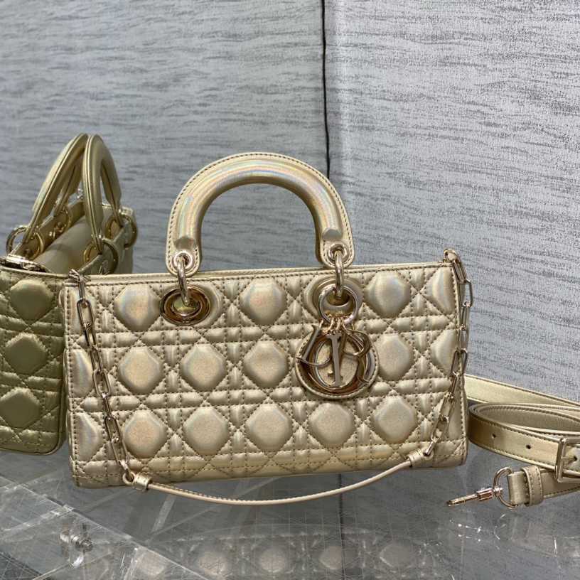 Dior Medium Dior Or Lady D-joy Bag - FashionPlug