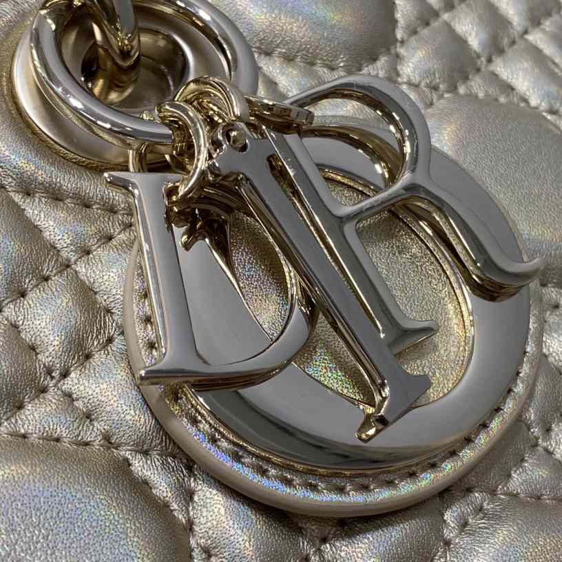 Dior Medium Dior Or Lady D-joy Bag - FashionPlug