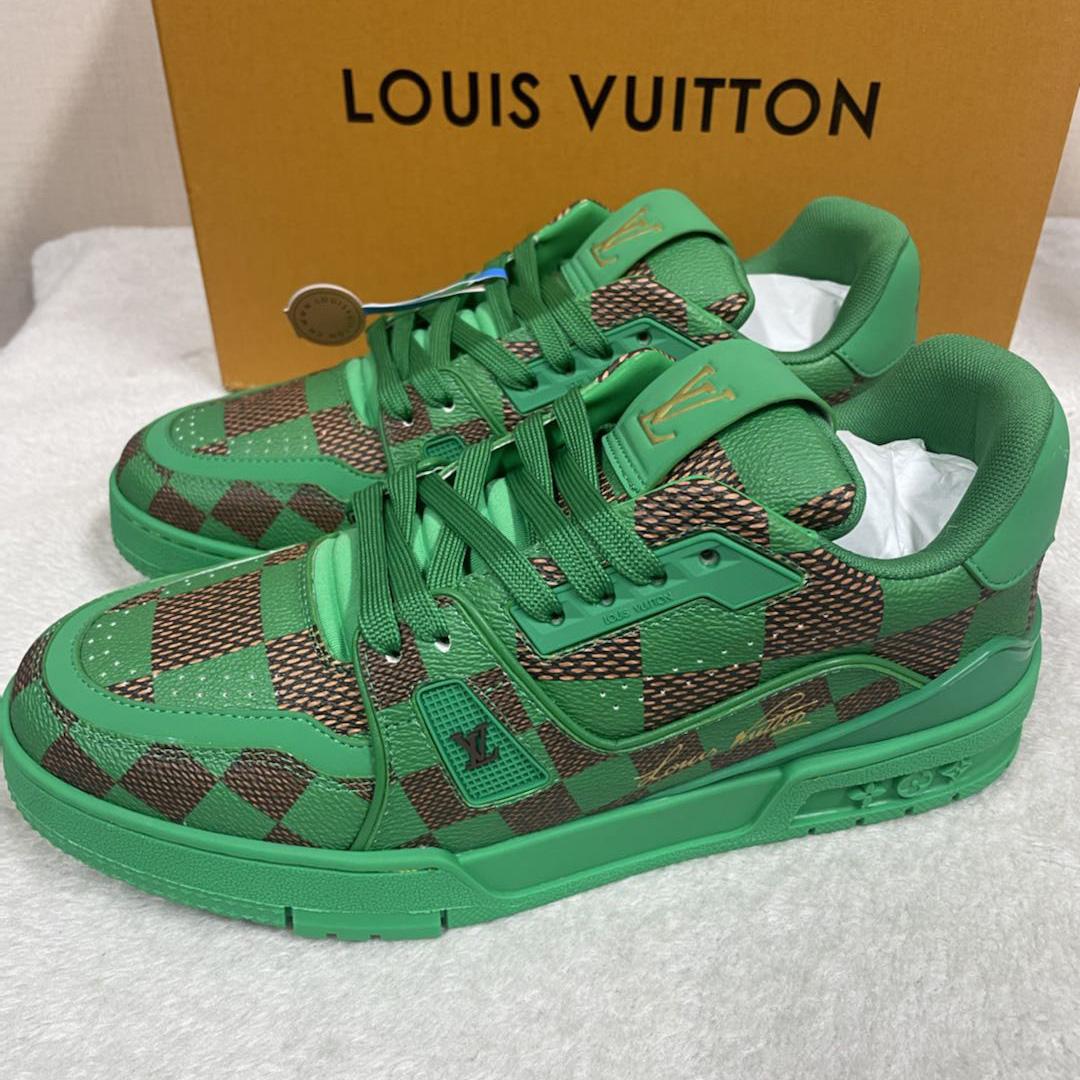 Louis Vuitton LV  Trainer Sneaker        - FashionPlug