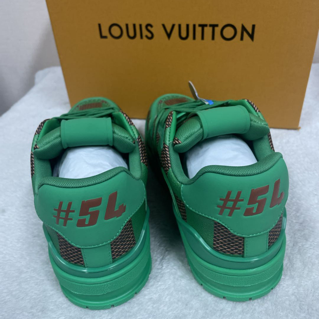Louis Vuitton LV  Trainer Sneaker        - FashionPlug