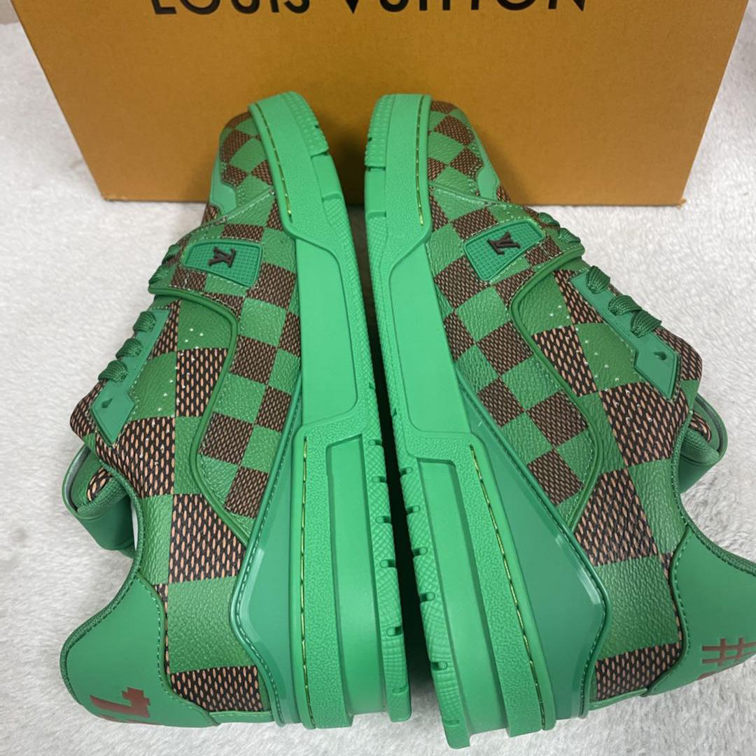 Louis Vuitton LV  Trainer Sneaker        - FashionPlug