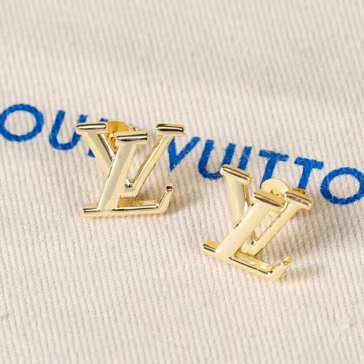 Louis Vuitton LV Iconic Enamel Earrings    - FashionPlug