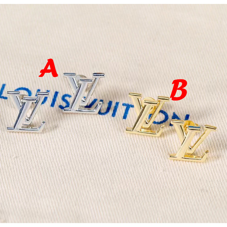 Louis Vuitton LV Iconic Enamel Earrings    - FashionPlug