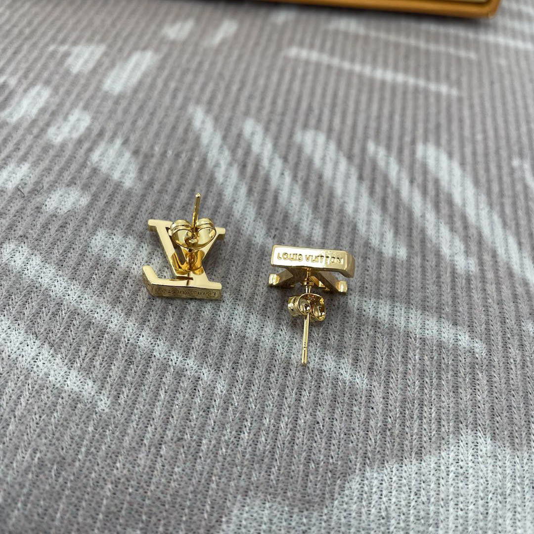 Louis Vuitton LV Iconic Enamel Earrings    - FashionPlug