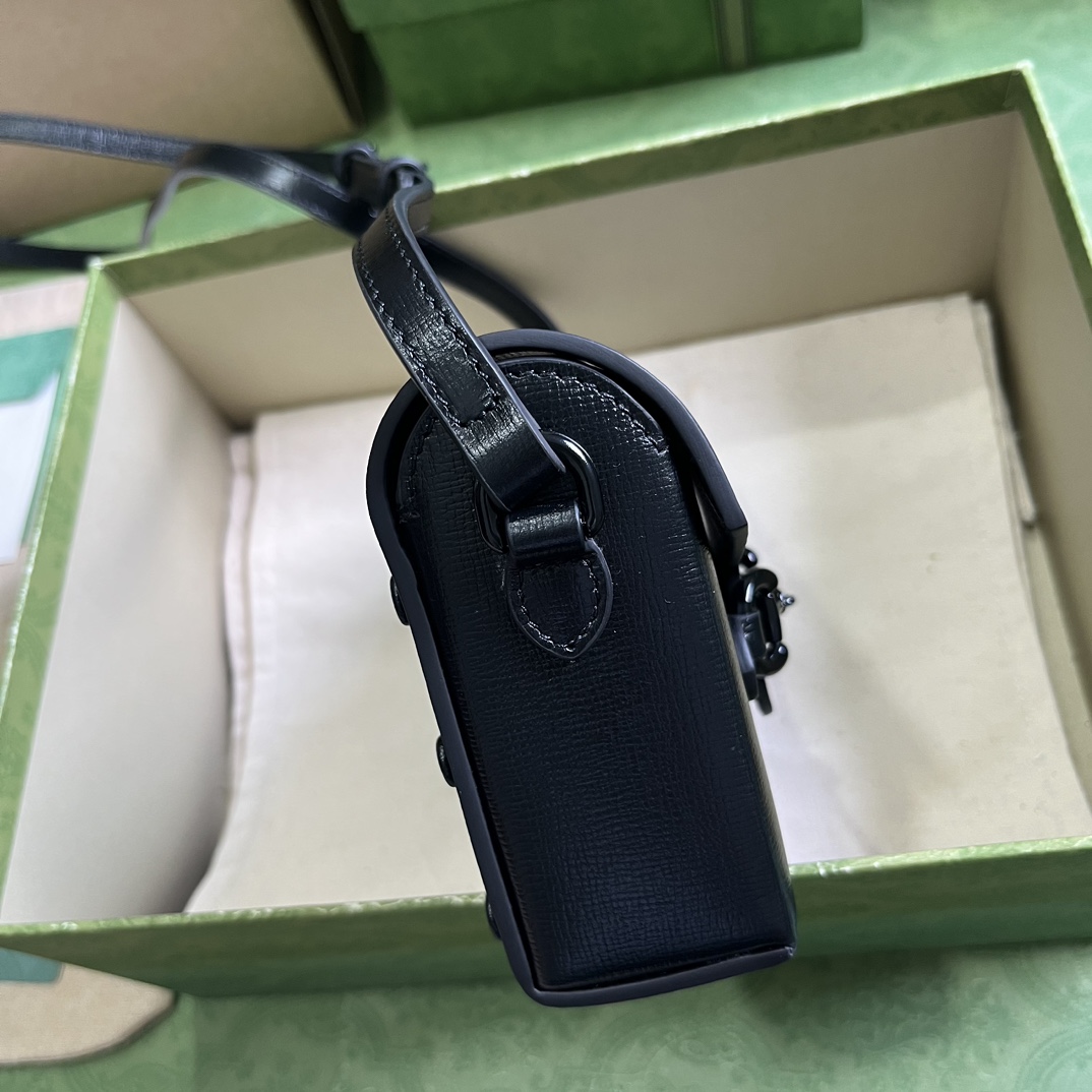 Gucci Horsebit 1955 Mini Bag(18-12-5cm) - FashionPlug