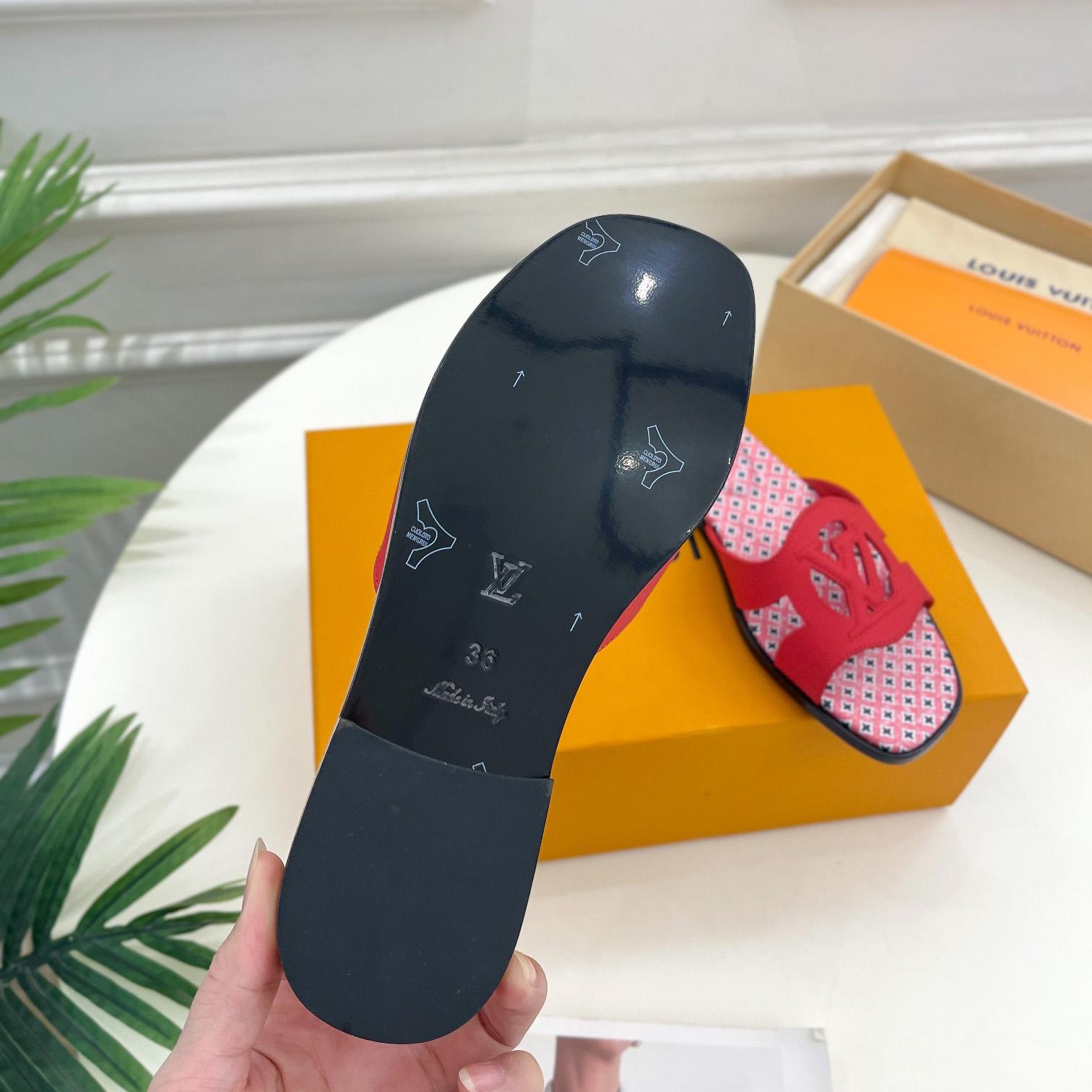 Louis Vuitton LV Isola Flat Mule - FashionPlug