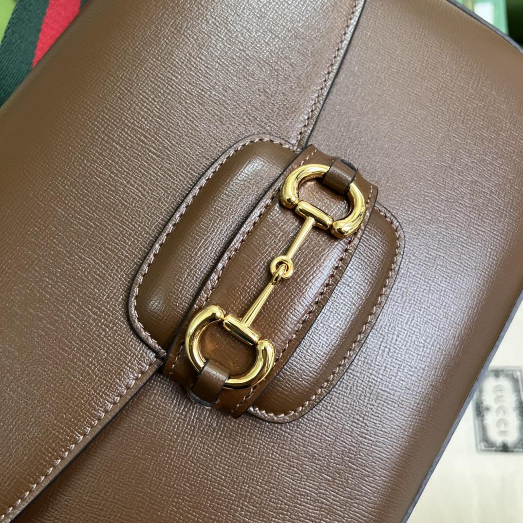 Gucci Horsebit 1955 Mini Bag(30*21*7.5cm)   - FashionPlug