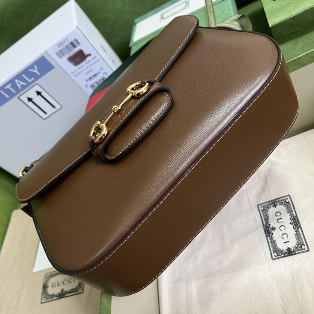 Gucci Horsebit 1955 Mini Bag(30*21*7.5cm)   - FashionPlug