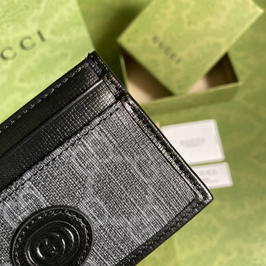 Gucci Card Case With Interlocking G (10*7cm) - FashionPlug