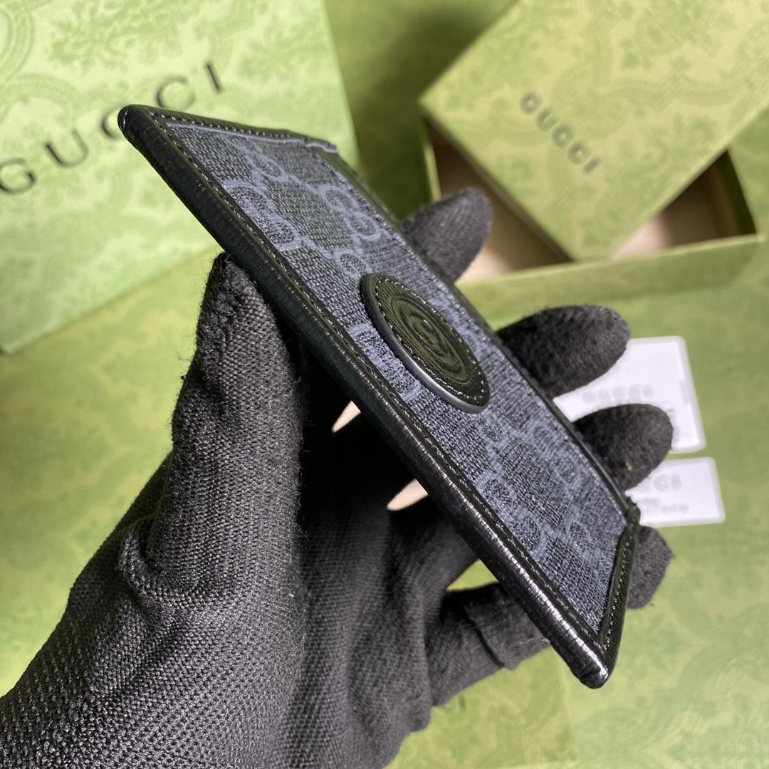 Gucci Card Case With Interlocking G (10*7cm) - FashionPlug