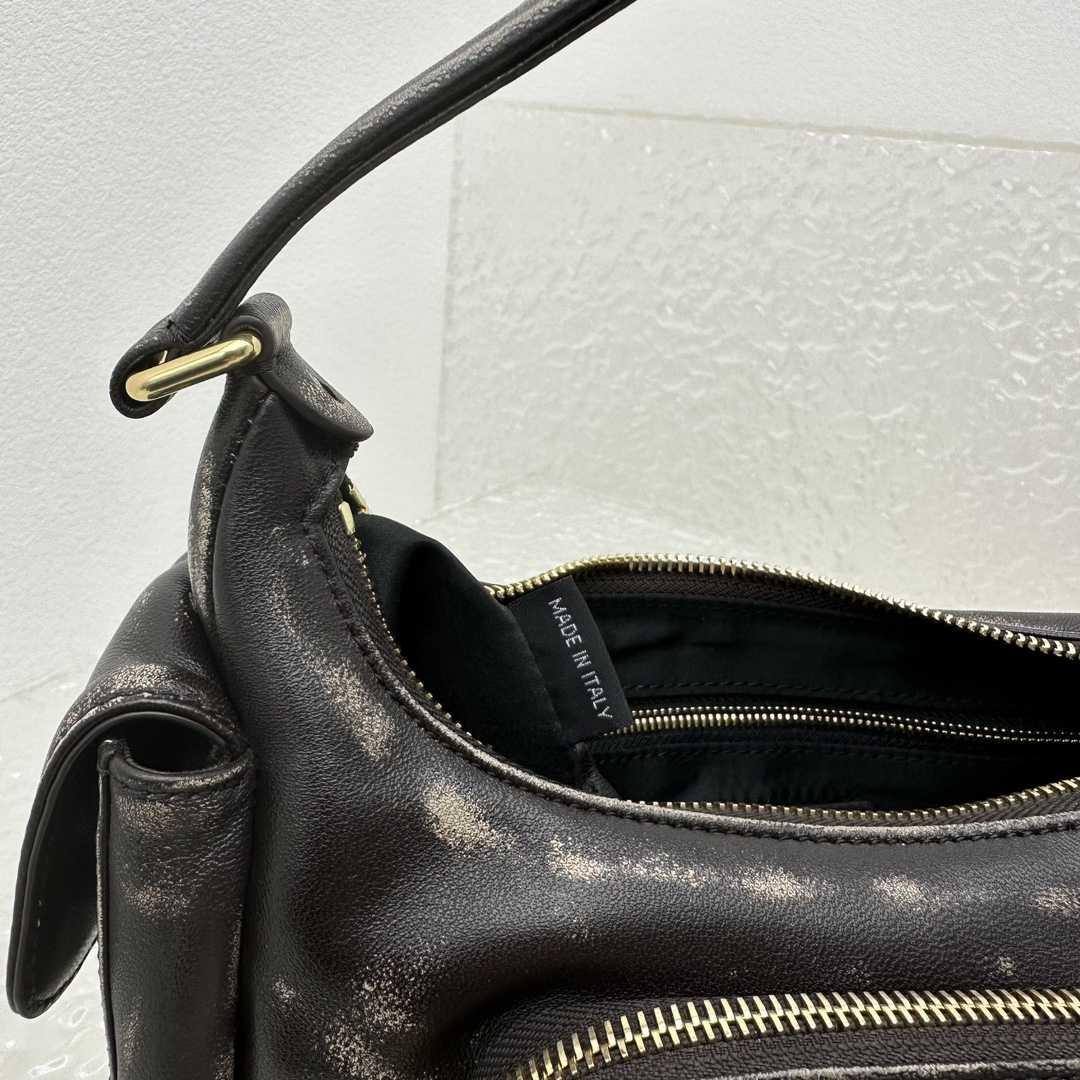 Miu Miu Nappa Leather Hobo Bag - FashionPlug