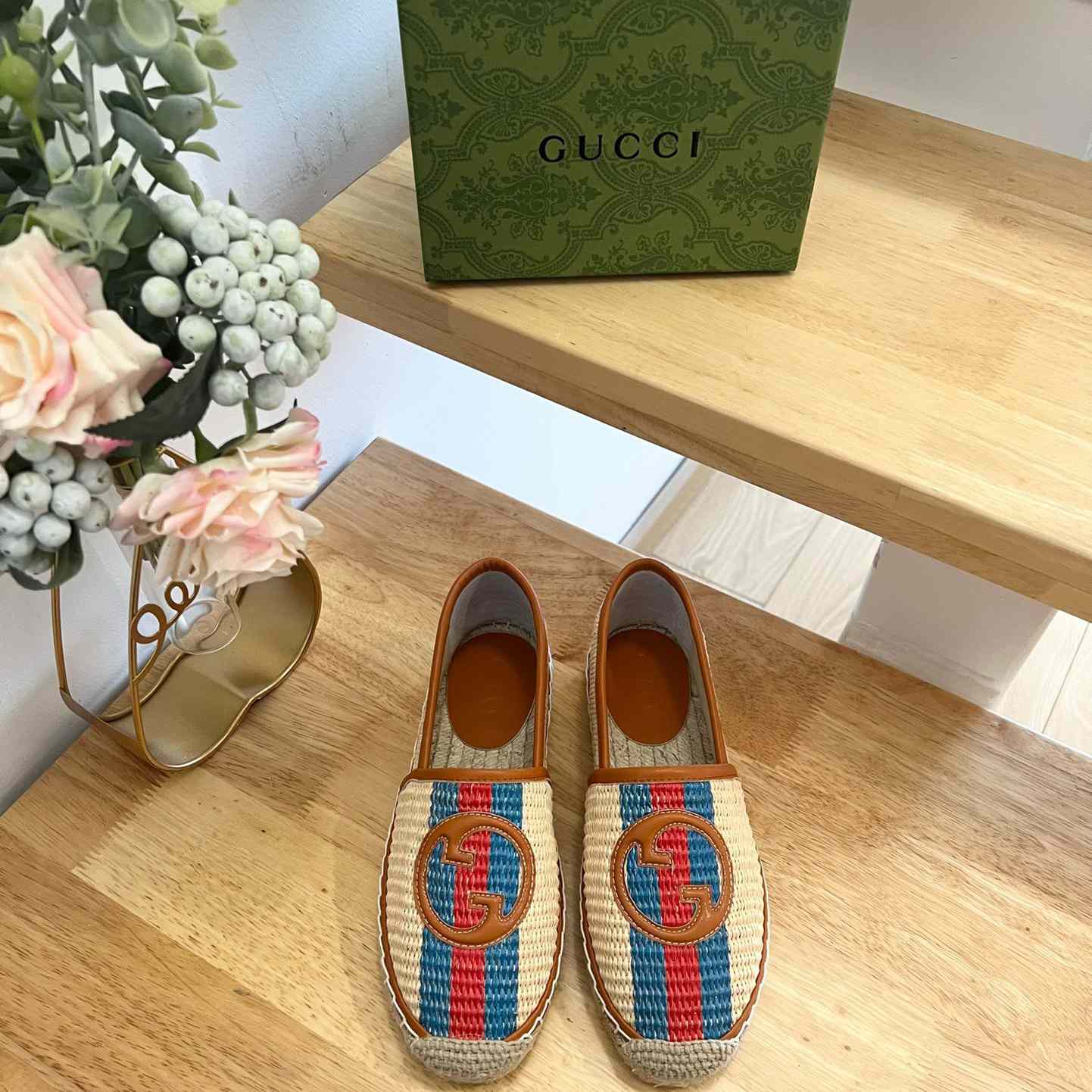 Gucci Interlocking G Espadrilles - FashionPlug