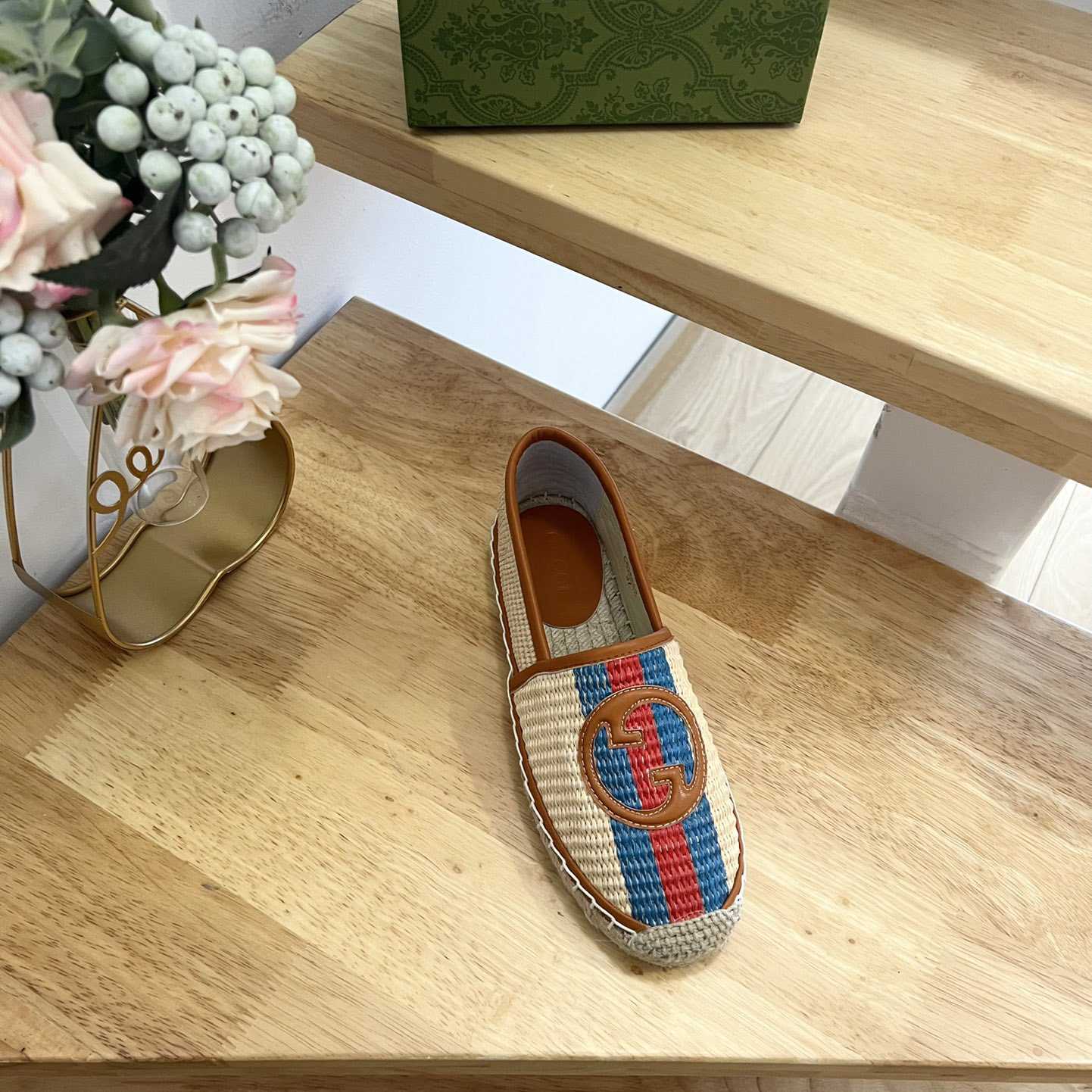 Gucci Interlocking G Espadrilles - FashionPlug