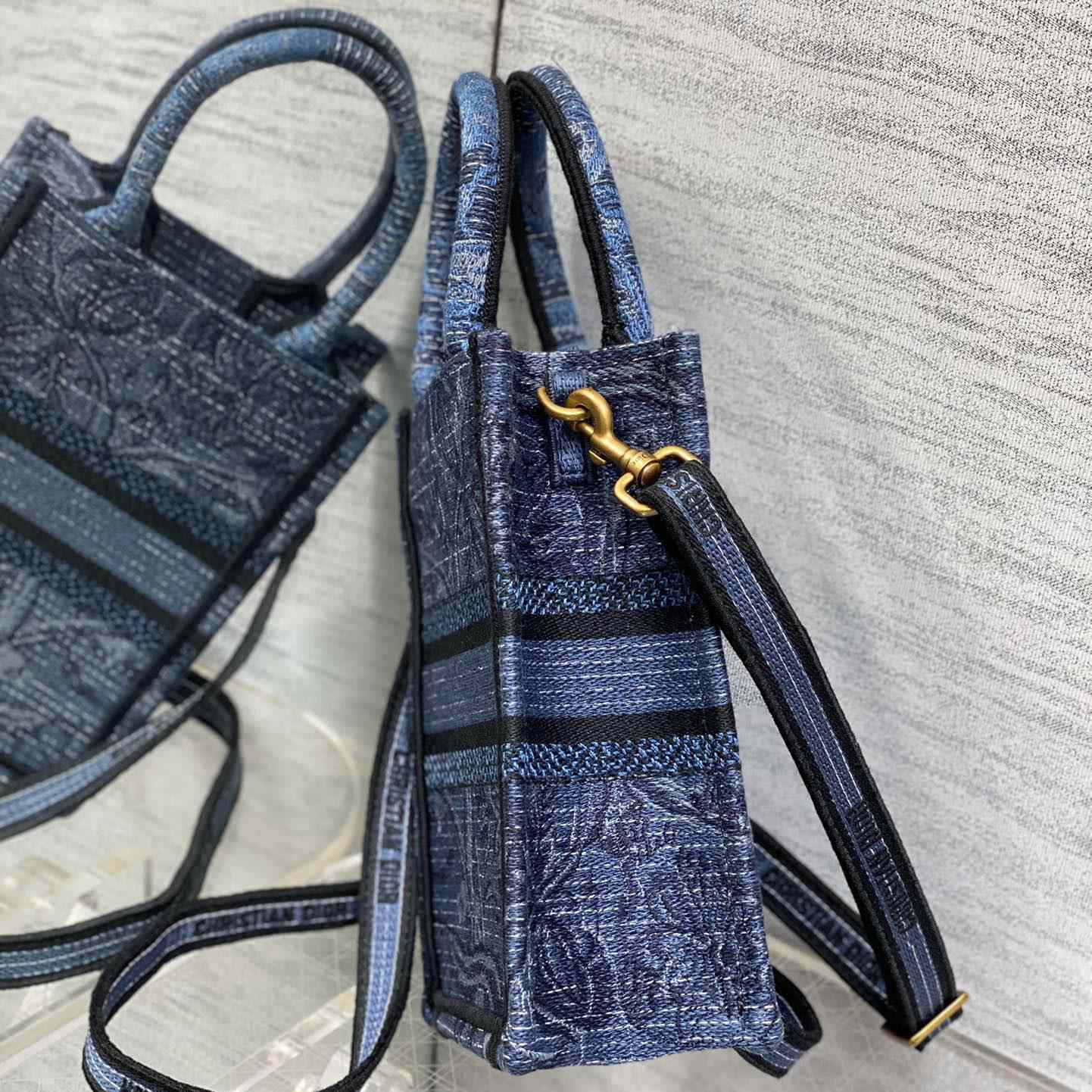 Dior Mini Dior Book Tote Phone Bag - FashionPlug
