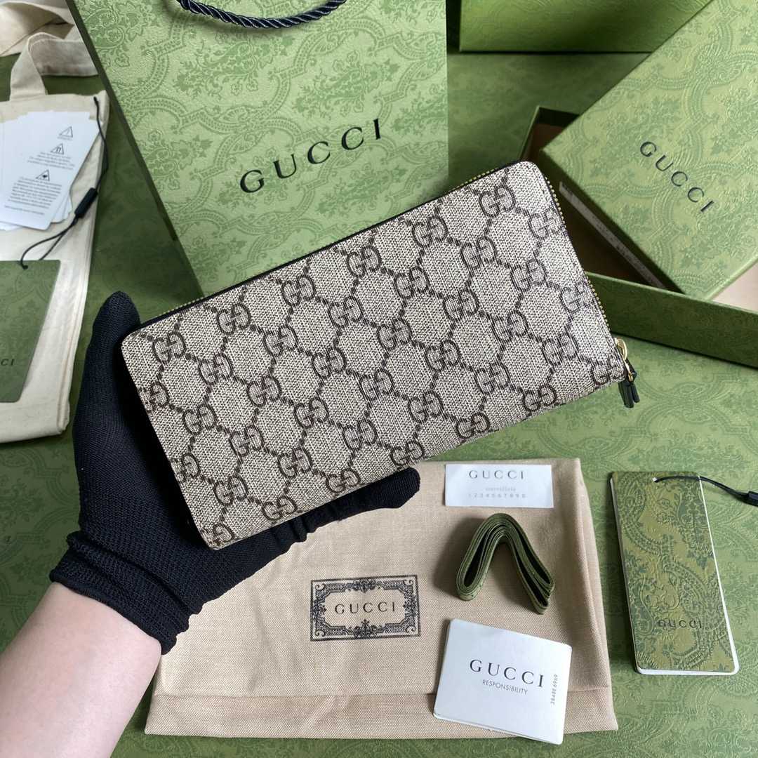 Gucci GG Marmont Zip Around Wallet(19-10-3.5cm)    - FashionPlug