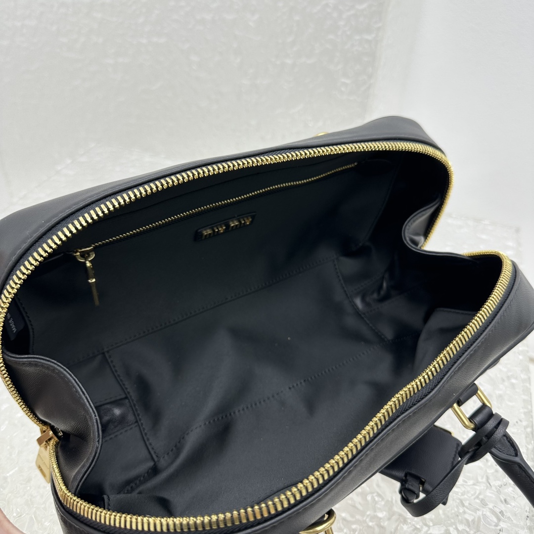 Miu Miu Arcadie Matelassé Nappa Leather Bag - FashionPlug