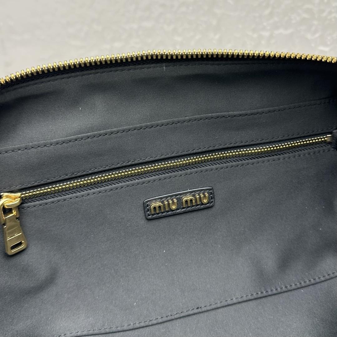 Miu Miu Arcadie Matelassé Nappa Leather Bag - FashionPlug