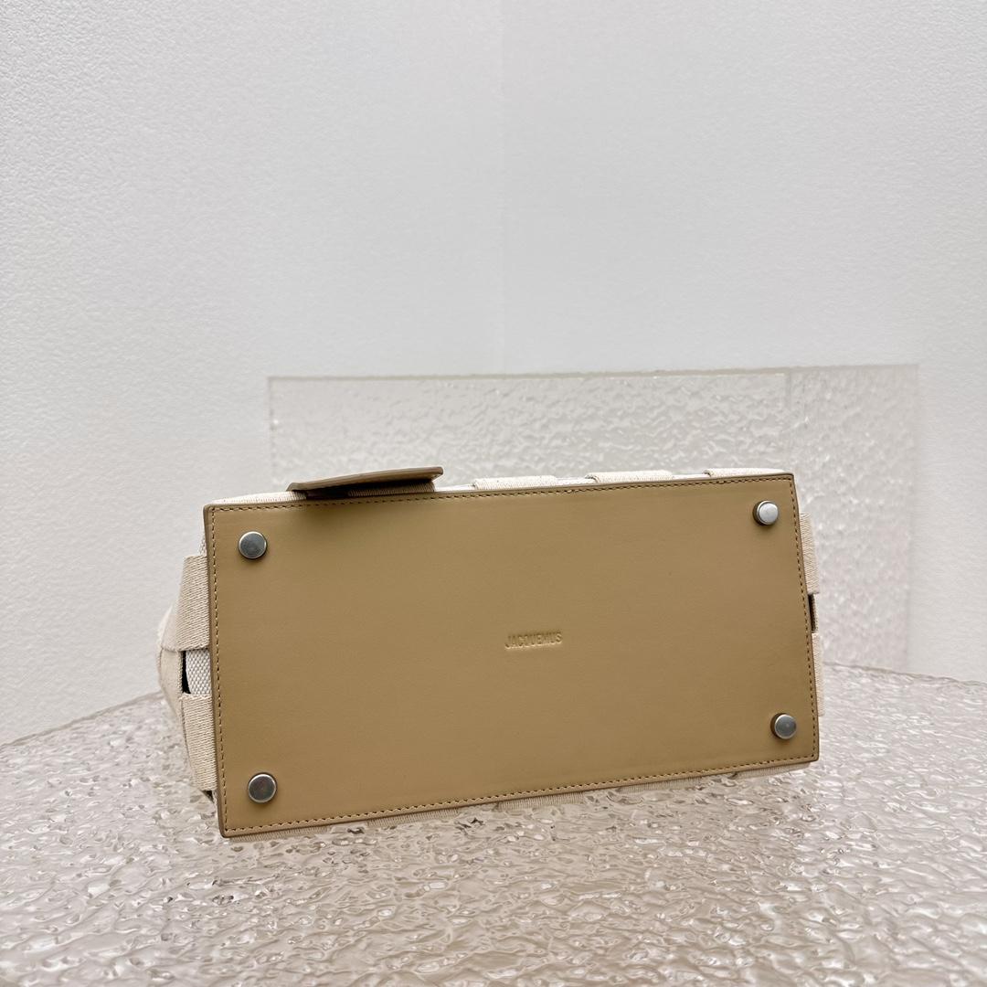 Jacquemus Le Cabas Gros Grain Grosgrain Tote Bag - FashionPlug