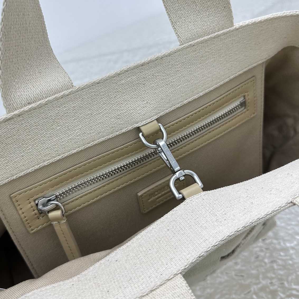 Jacquemus Le Cabas Gros Grain Grosgrain Tote Bag - FashionPlug
