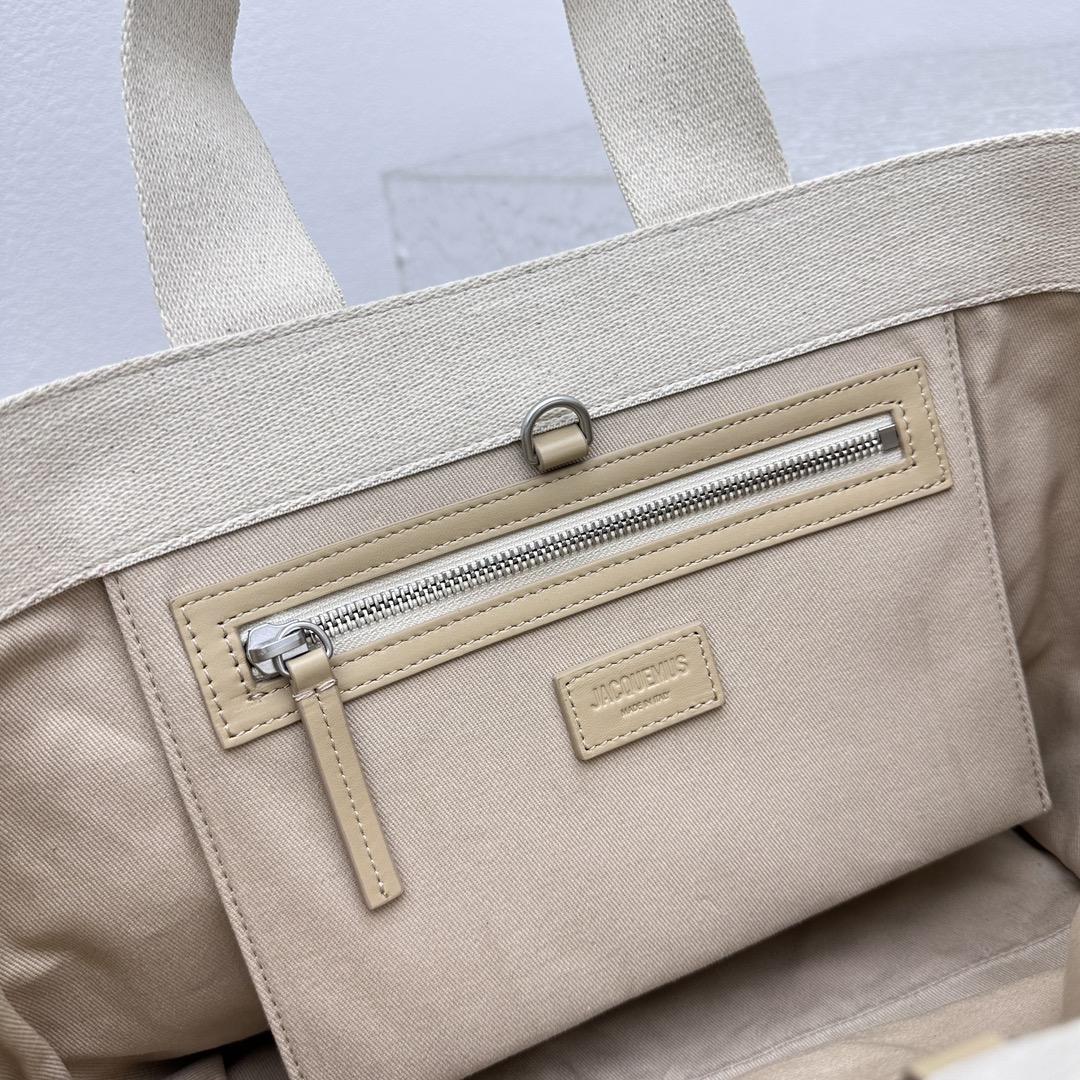 Jacquemus Le Cabas Gros Grain Grosgrain Tote Bag - FashionPlug