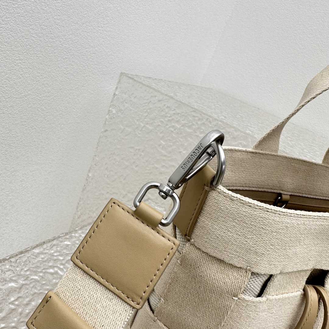 Jacquemus Le Cabas Gros Grain Grosgrain Tote Bag - FashionPlug