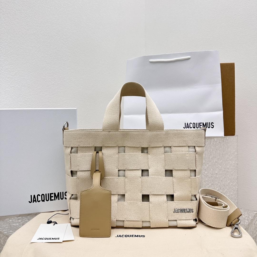 Jacquemus Le Cabas Gros Grain Grosgrain Tote Bag - FashionPlug