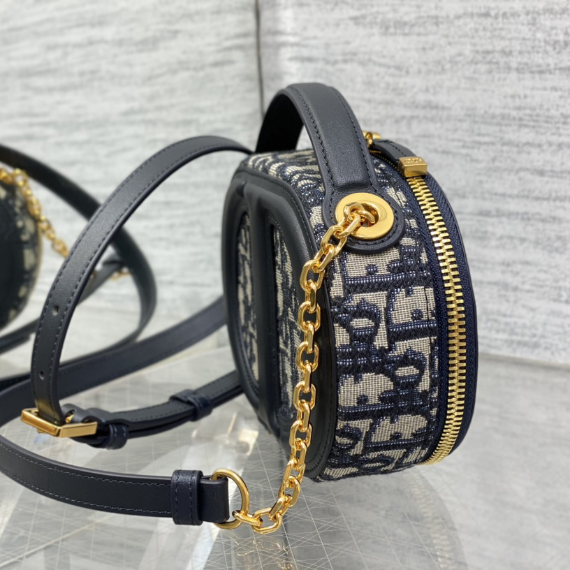 Dior CD Signature Oval Camera Bag - FashionPlug