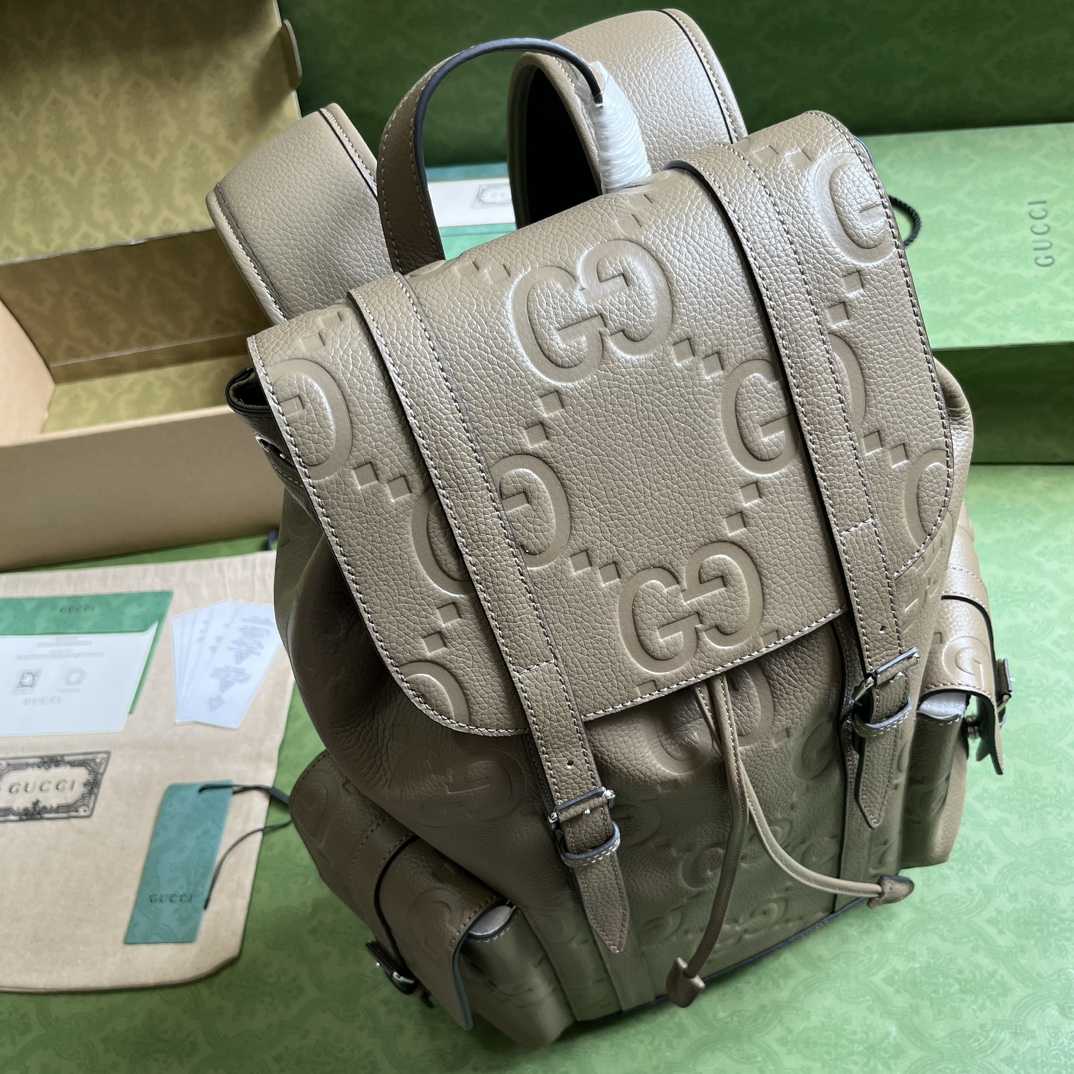 Gucci Jumbo GG Backpack(34-41-12cm) - FashionPlug