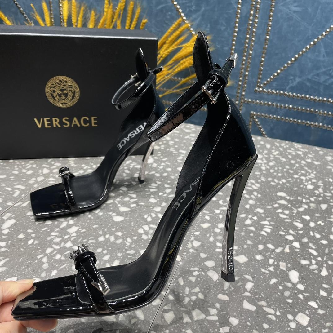 Versace Pin-Point Sandals - FashionPlug
