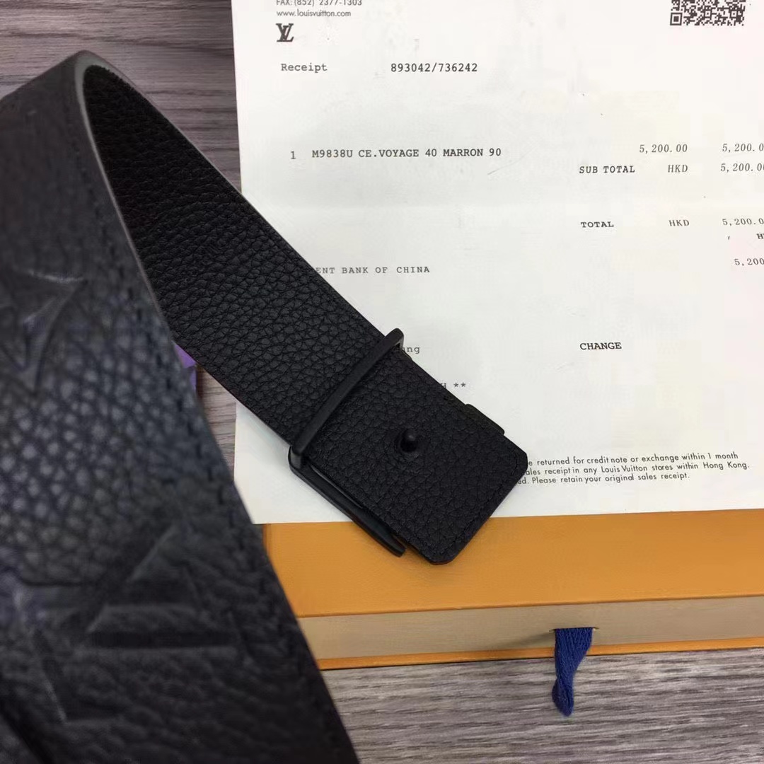 Louis Vuitton Reversible Belt    - FashionPlug