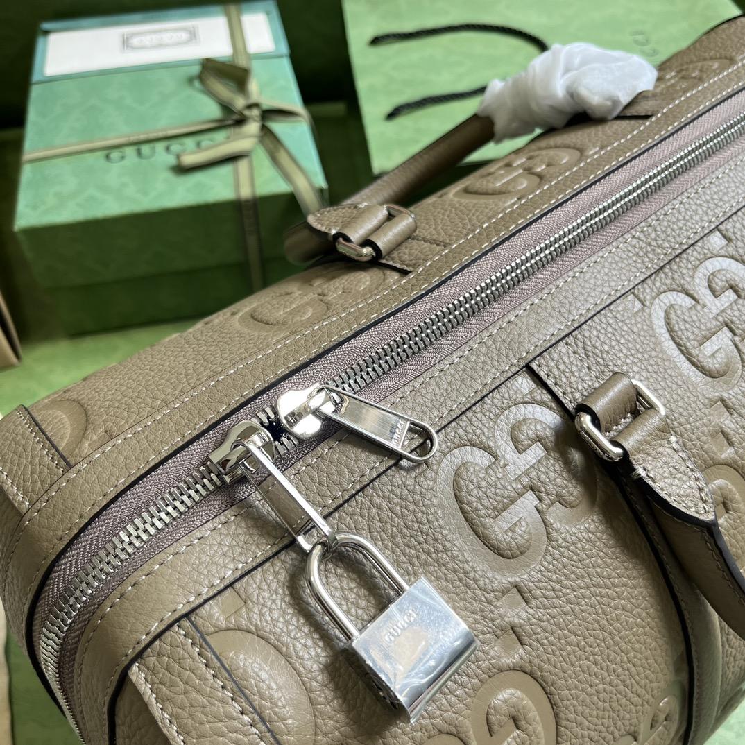 Gucci Jumbo GG Small Duffle Bag (45-29-25cm) - FashionPlug