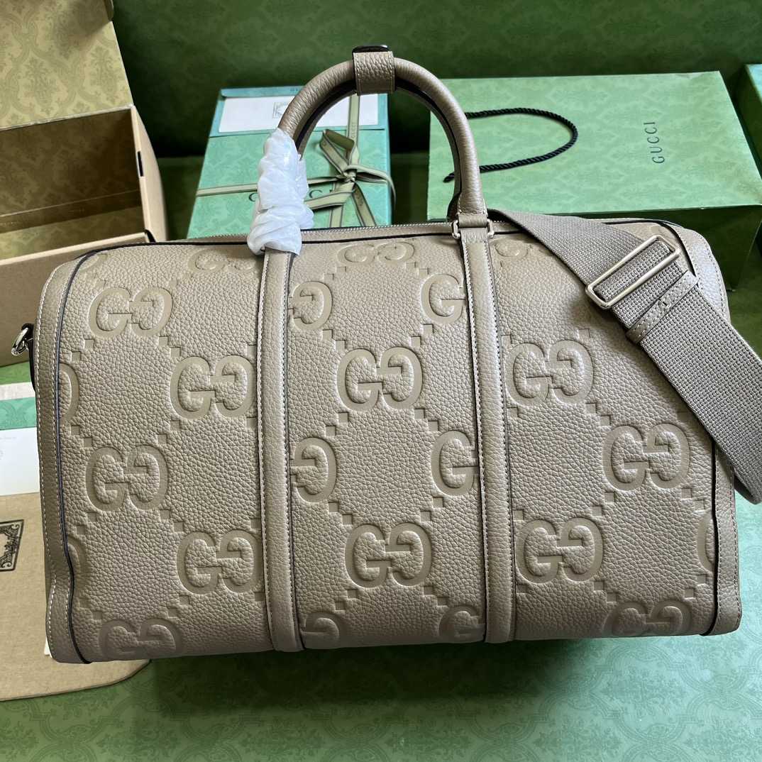 Gucci Jumbo GG Small Duffle Bag (45-29-25cm) - FashionPlug