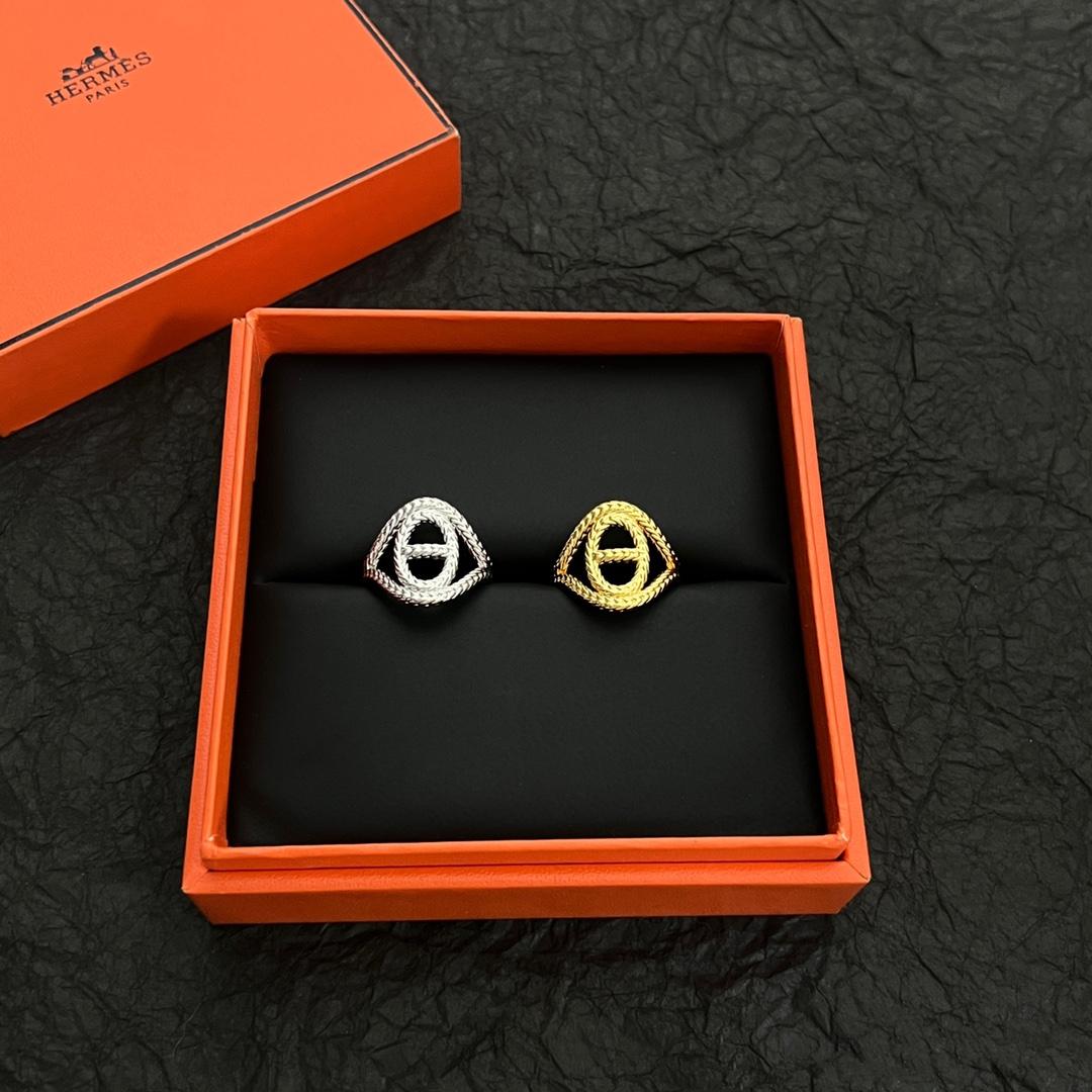 Hermes Chaine d'ancre Danae Ring - FashionPlug