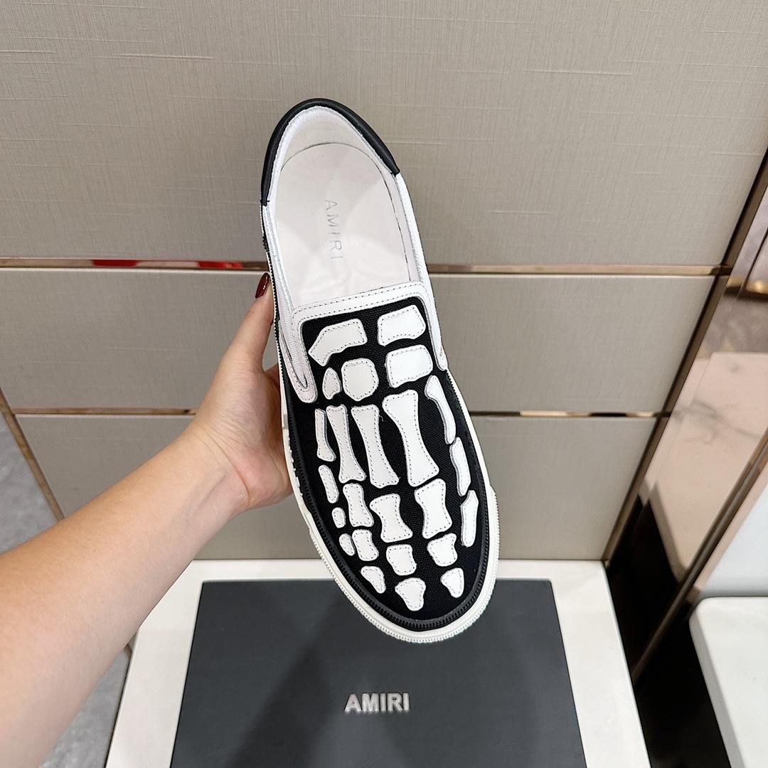 Amiri Skel Top Slip-on Sneakers - FashionPlug