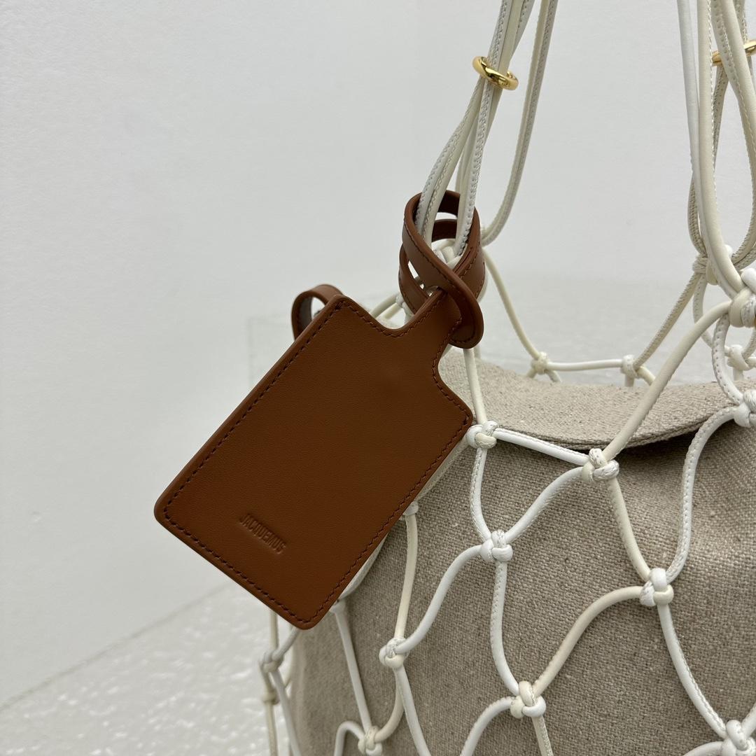 Jacquemus Le Petit Filet Pralu Tote Bag (10x27x21cm) - FashionPlug
