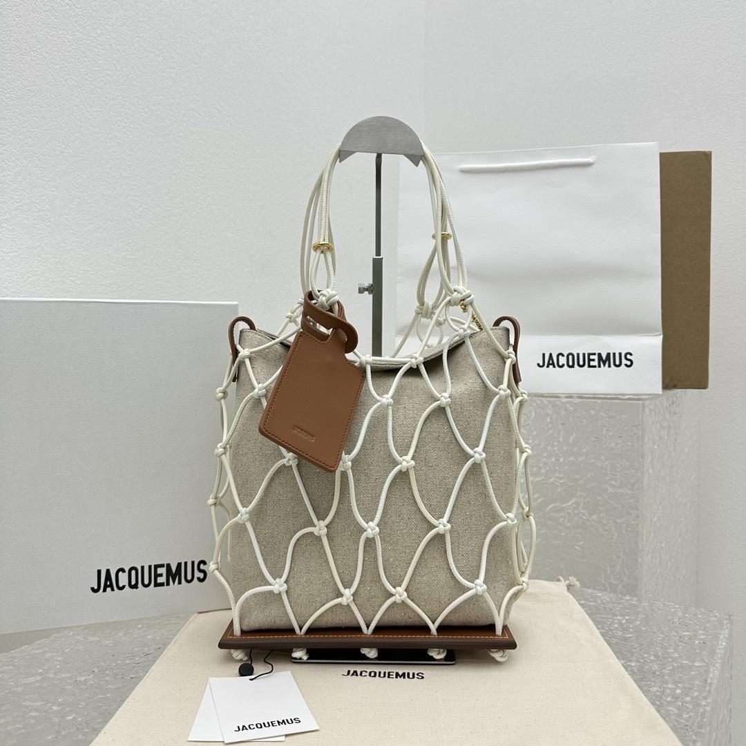 Jacquemus Le Petit Filet Pralu Tote Bag (10x27x21cm) - FashionPlug