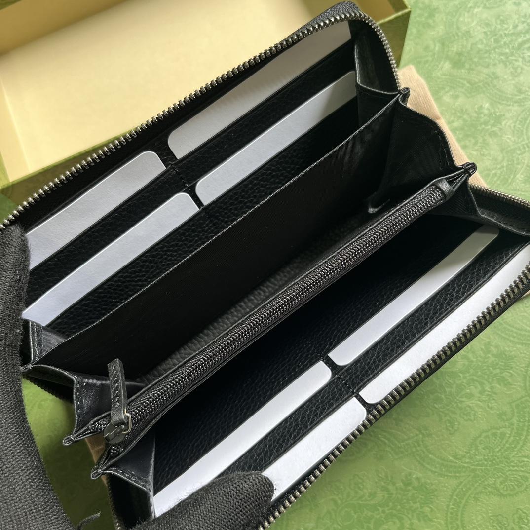 Gucci Jumbo GG Zip Around Wallet(19-10.5-2.5cm) - FashionPlug