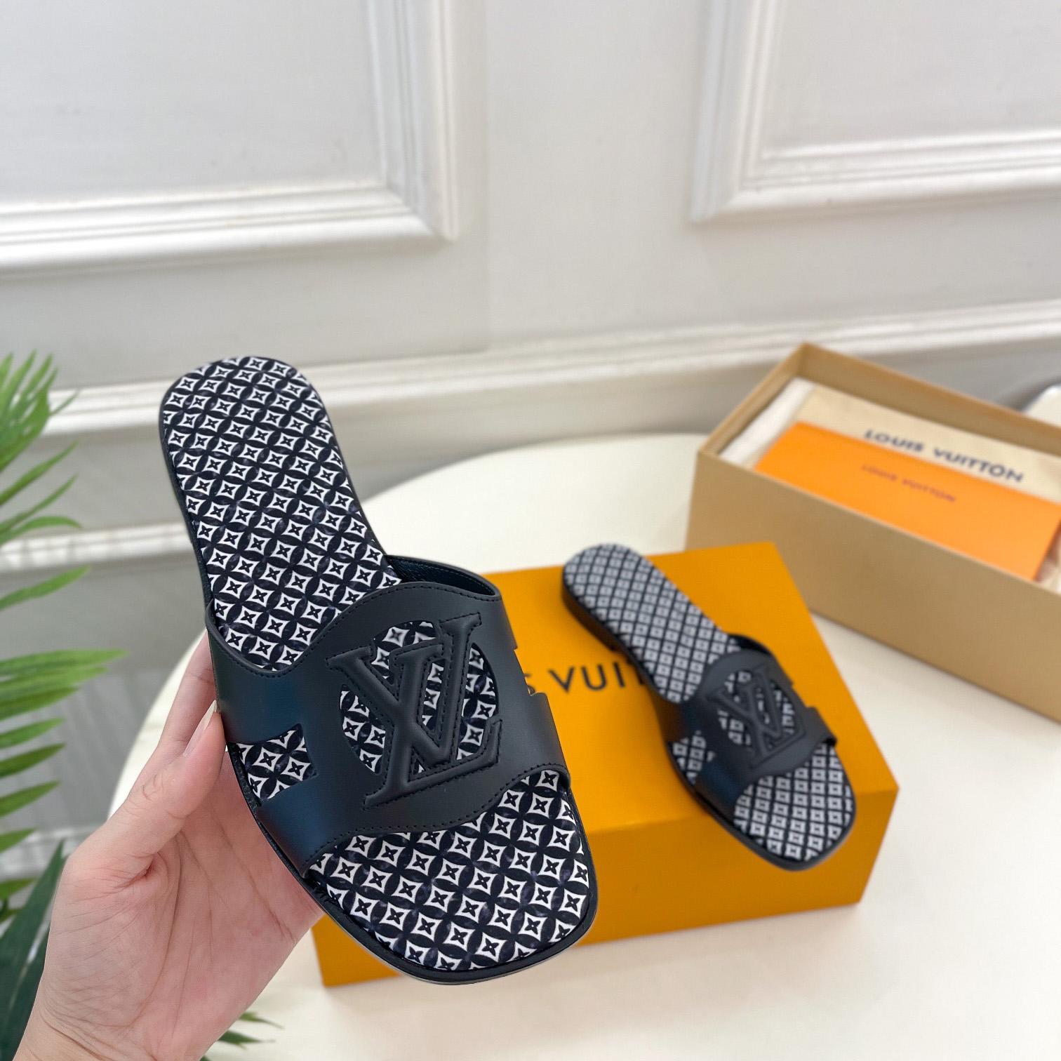 Louis Vuitton LV Isola Flat Mule - FashionPlug
