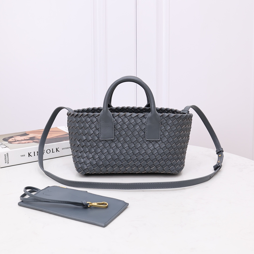 Bottega Veneta Mini Cabat - FashionPlug