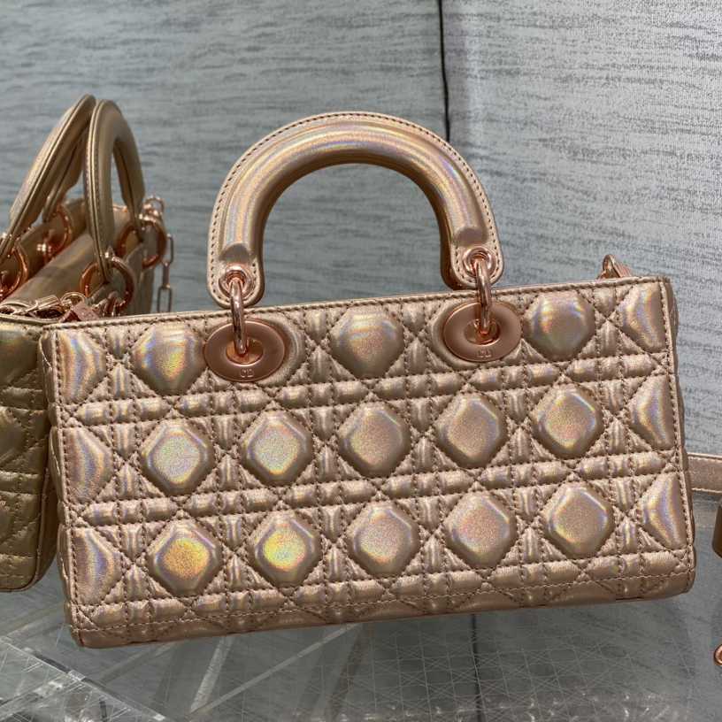 Dior Medium Dior Or Lady D-joy Bag - FashionPlug