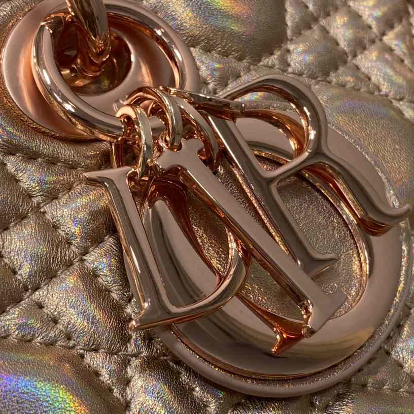 Dior Medium Dior Or Lady D-joy Bag - FashionPlug