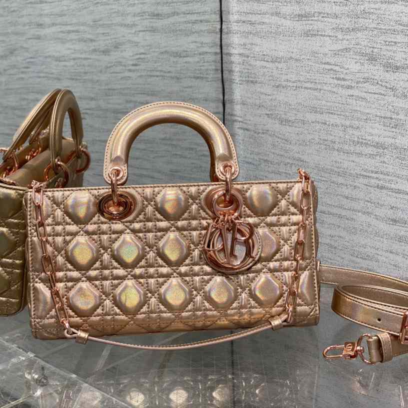 Dior Medium Dior Or Lady D-joy Bag - FashionPlug