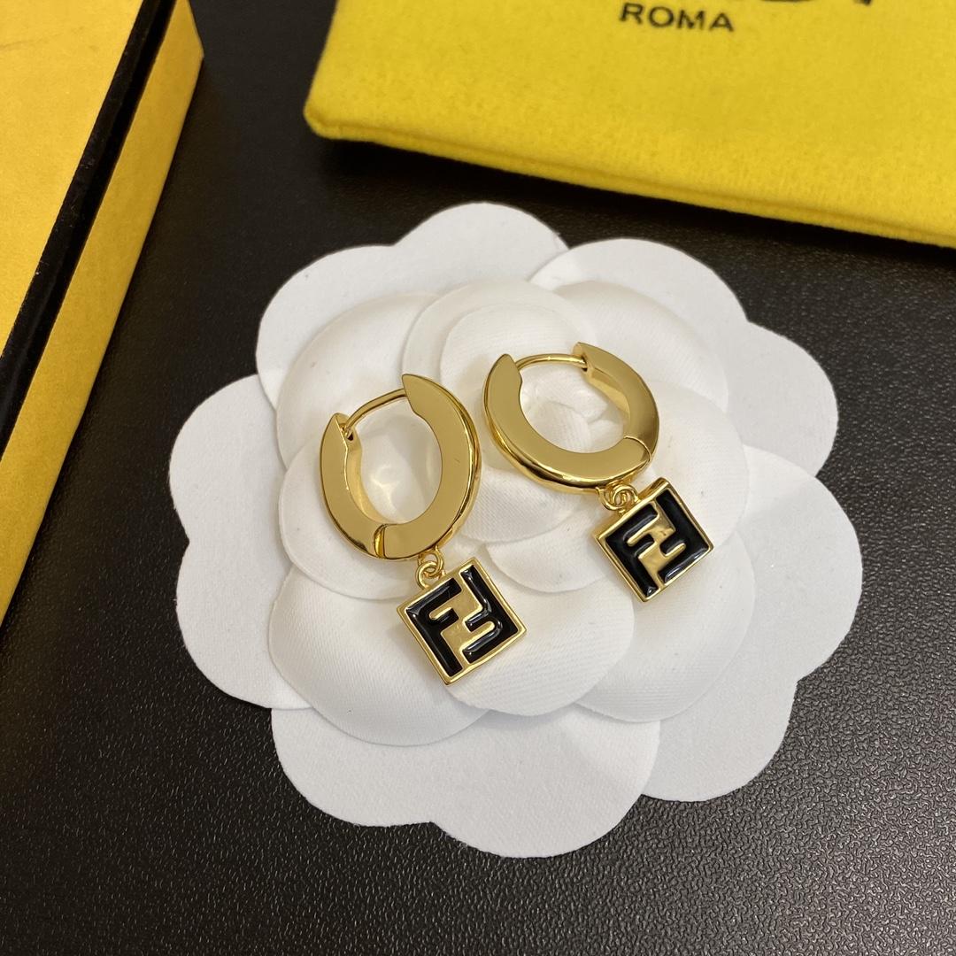 Fendi Forever Fendi Earrings - FashionPlug