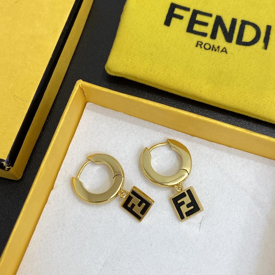 Fendi Forever Fendi Earrings - FashionPlug