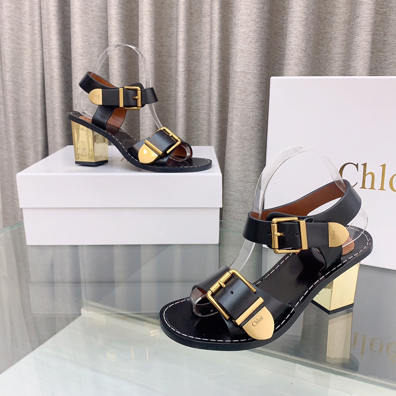 Chloe Rebecca High-heel Sandal - FashionPlug
