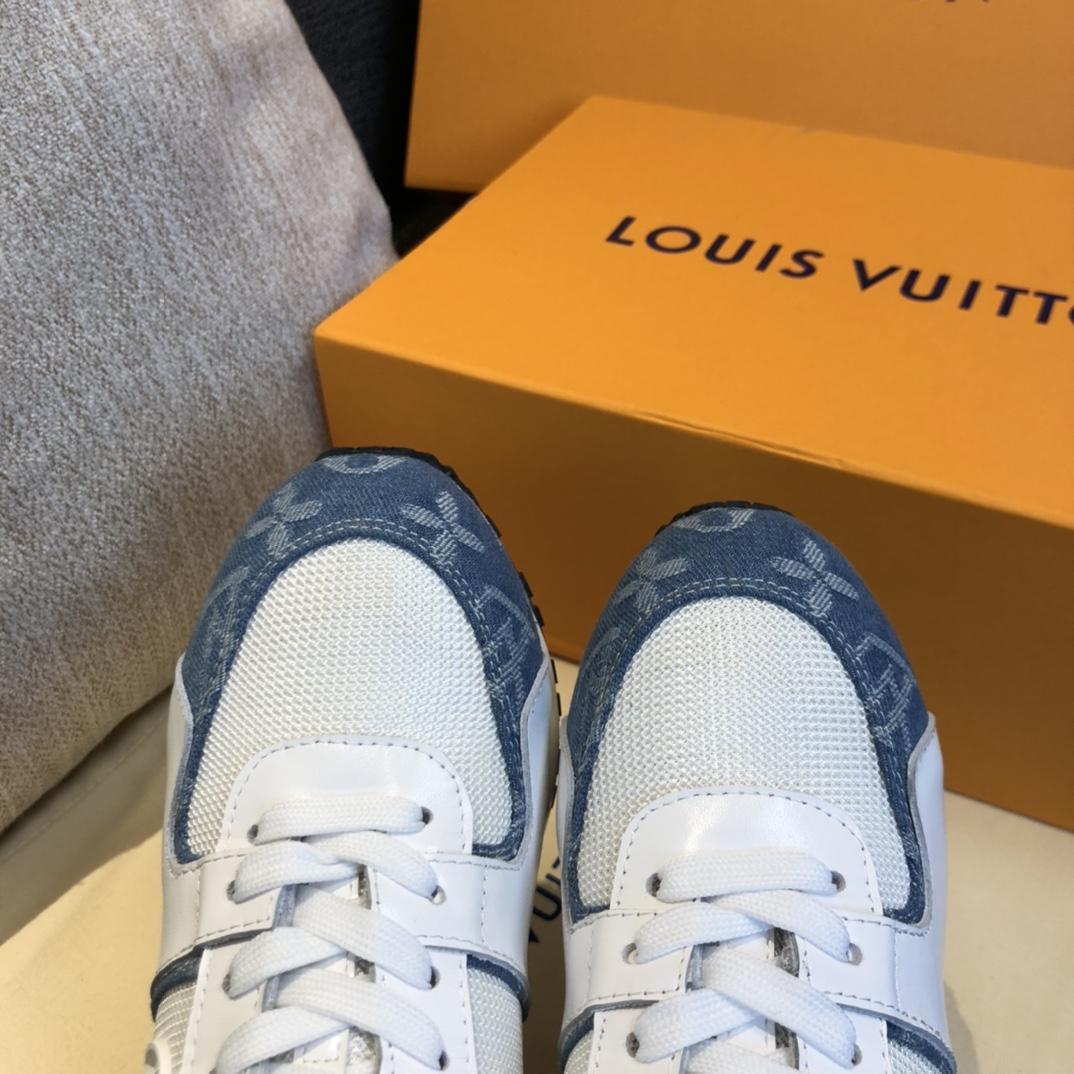 Louis Vuitton Run Away Sneaker   (upon uk size)   - FashionPlug