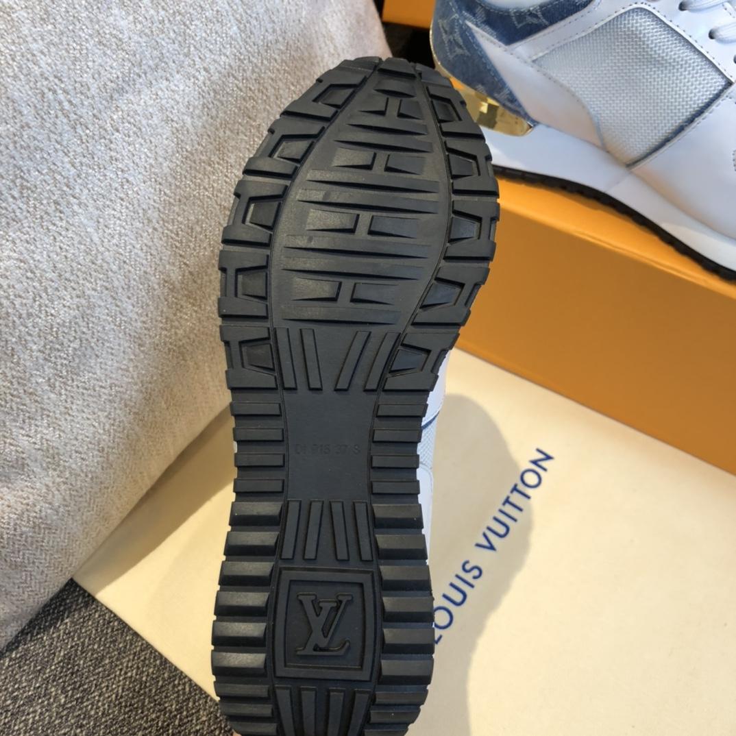 Louis Vuitton Run Away Sneaker   (upon uk size)   - FashionPlug