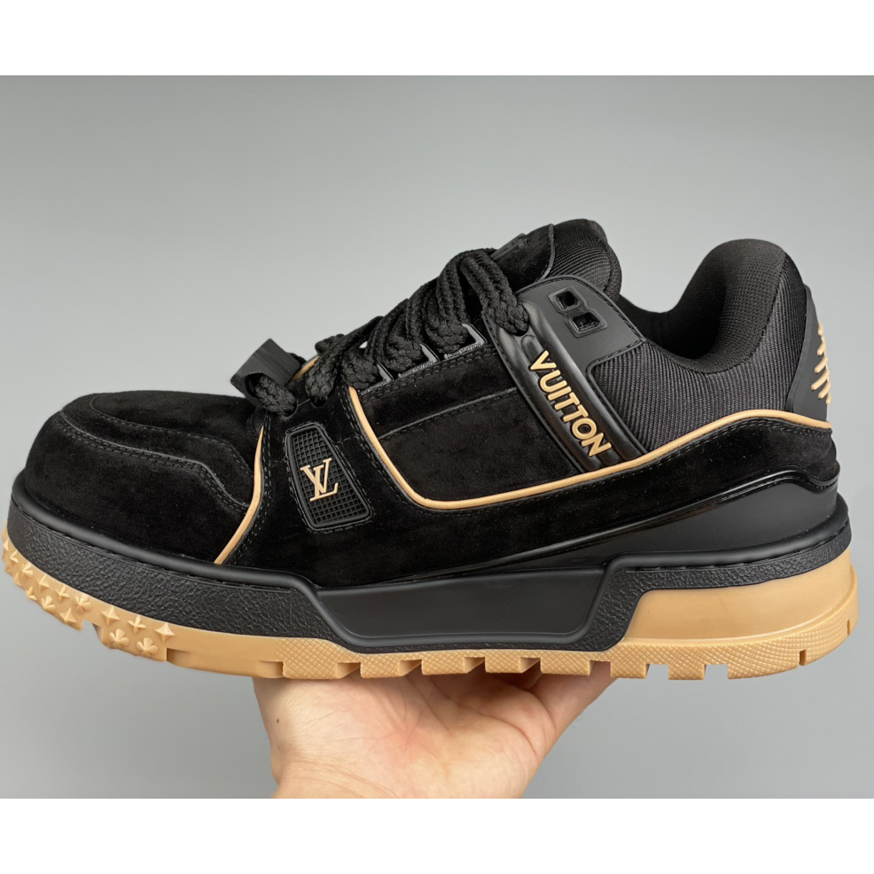 Louis Vuitton LV Trainer Maxi Sneaker  (upon uk size)      1ABM34 - FashionPlug