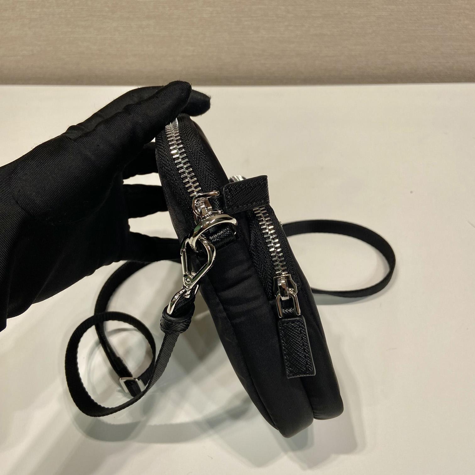 Prada Leather Bag With Shoulder strap - FashionPlug
